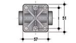 CMIM, Membránový ventil, spájanie polyfúznym zváraním